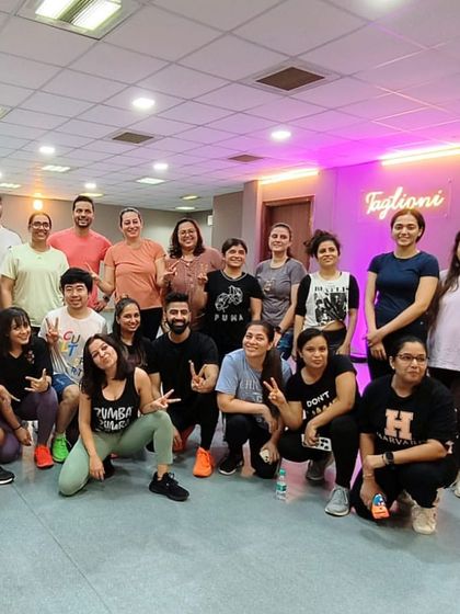 One more group shot because I just can't get enough of my Zumba family. Everyone is welcome here, no matter your age or experience.