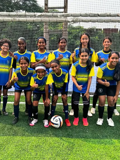 The Bravo Girls U14 Squad, fiery and determined, ready for their league campaign.
