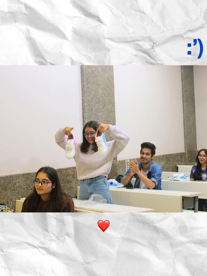 That feeling when you finish your first pair of custom-painted kicks. This participant at one of my workshops is proudly showing off her unique design. It's moments like these that make my job the best.