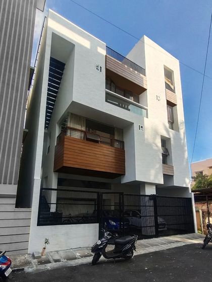 Sandesh Architects - Residential Architecture & Design Facades with Modern Geometry photo 31