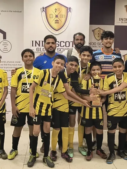 This is what hard work looks like. Our Under-14 team proudly showing off their runner-up trophy and medals from the Freedom Cup. I teach my players that every tournament is a chance to learn, fight, and grow as a team.