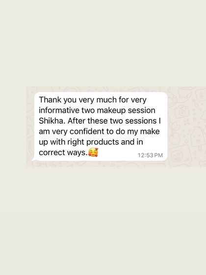 Shikha Agarwal - Personal Self-Makeup Classes Hear From My Students photo 7