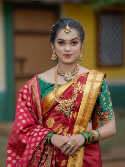 A final, confident portrait from this student's portfolio shoot.