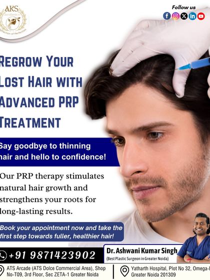 PRP therapy is a powerful way to address thinning hair. By stimulating natural hair growth and strengthening the roots, it provides long-lasting results and helps restore confidence.