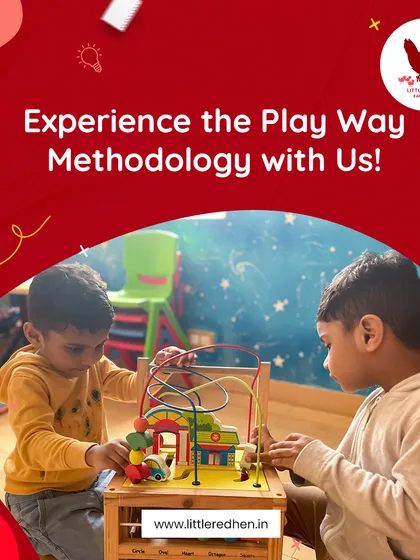 Experience the Play Way Methodology with us. We believe play is a child's natural way of learning, and our environment is rich with toys and activities that encourage exploration and critical thinking.