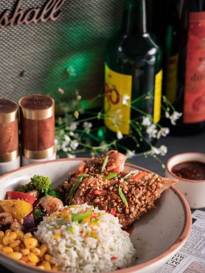 Another look at our meal inspiration, this time a delicious rice bowl perfect for a cozy night in.