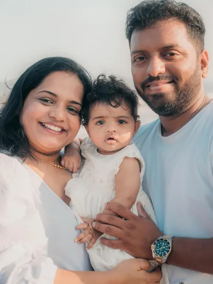 A beautiful family portrait session at the beach. Capturing these moments of love and connection is what it's all about.