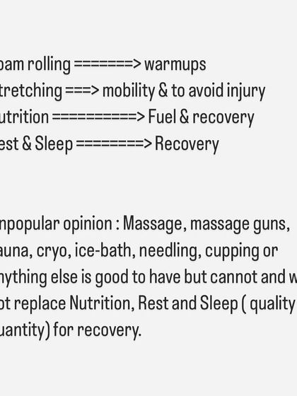 TimTim Sharma - Sports Nutrition Coaching The Science of Recovery photo 3