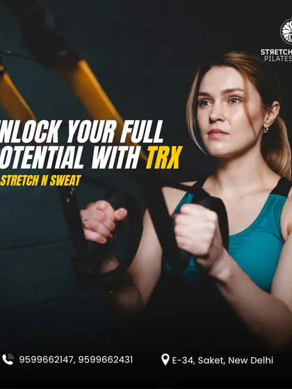 Unlock your full potential with TRX. This workout is perfect for building strength and improving your overall fitness.