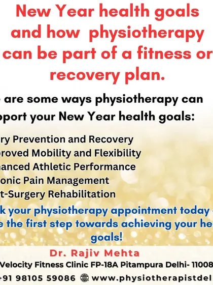 As you set your New Year health goals, consider how physiotherapy can help. It's not just for recovery; it's for injury prevention, improved mobility, and enhanced athletic performance.
