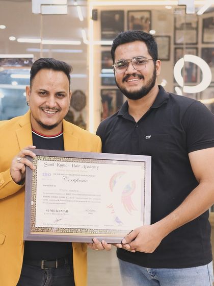 Sunil Kumar - Professional Hairstyling Courses & Training Our Proud Graduates: Student Success photo 42
