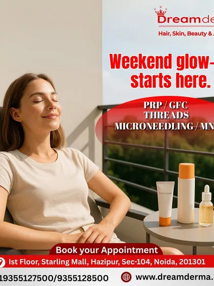 Your weekend glow-up starts here. We offer advanced treatments like PRP/GFC, Threads, and Microneedling (MNRF) that go beyond surface-level facials to rejuvenate, repair, and restore your skin's youthful glow.