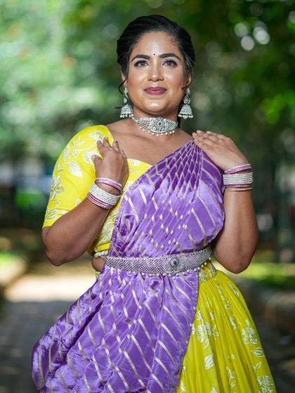 The Glamhouse - Ethnic Wear & Jewellery Rentals The Lehenga & Langa Voni Collection photo 54