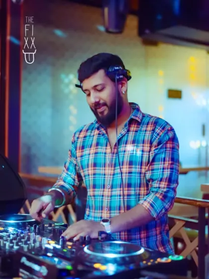 In the zone, mixing tracks. This is where I feel most at home. Chill karo mast raho!