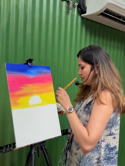 Nishka Mehta - Painting Workshops & Art Parties My Journey & The Process photo 9