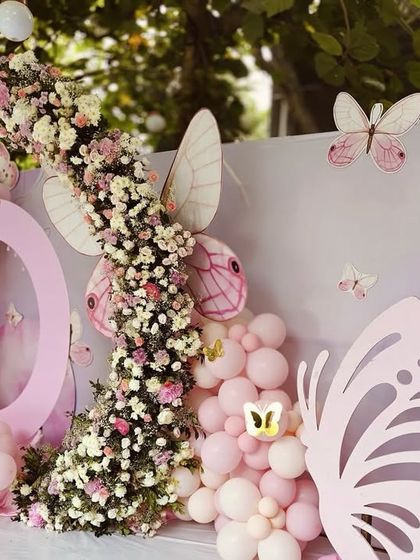 Satweek - Themed Birthday Party Decoration Enchanting Butterfly & Fairy Themes photo 32