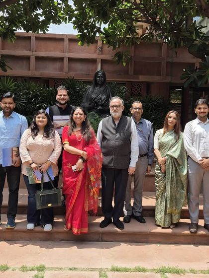 A group photo with fellow faculty and participants outside the Institute of Constitutional and Parliamentary Studies. The quest to learn is lifelong, and I am grateful for every opportunity to contribute to it.