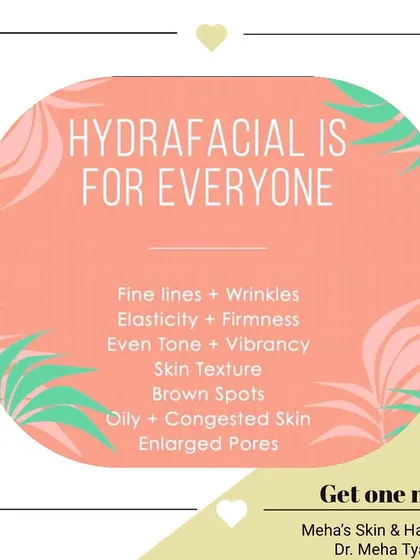 The Hydrafacial is a versatile treatment suitable for everyone. It addresses a wide range of concerns including fine lines, enlarged pores, brown spots, and uneven texture, making it a cornerstone of many skin health plans.
