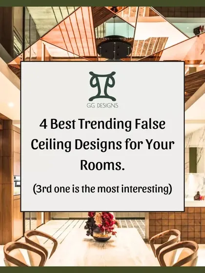 A false ceiling can do more than just hide wires; it can completely transform a room. This guide explores four trending false ceiling designs that add style and function.