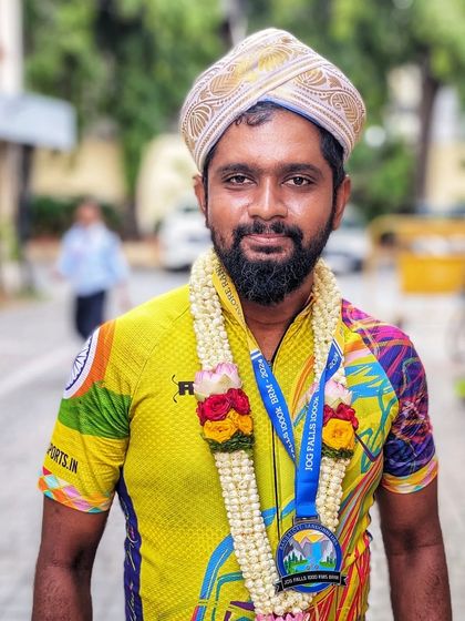 We were honored to have a legend ride with us. Kaviarasu, the only Indian to have conquered the toughest LRMs around the globe, returned to randonneuring after six years to complete our Jog 1000K BRM. An inspiration to all.