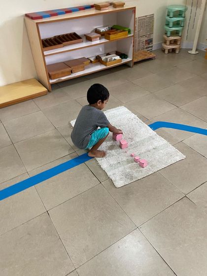 Siksha Montessori - Montessori Preschool & Kindergarten (Ages 2.5-6) Sensorial Exploration: Learning Through the Senses photo 16