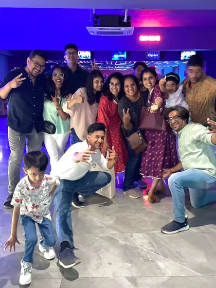 A family having a blast with our hourly packages.