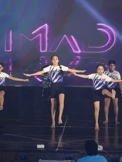 Even our choreographed walking and posing sequences are sharp and synchronized. We teach stage presence and performance quality alongside gymnastic skills.