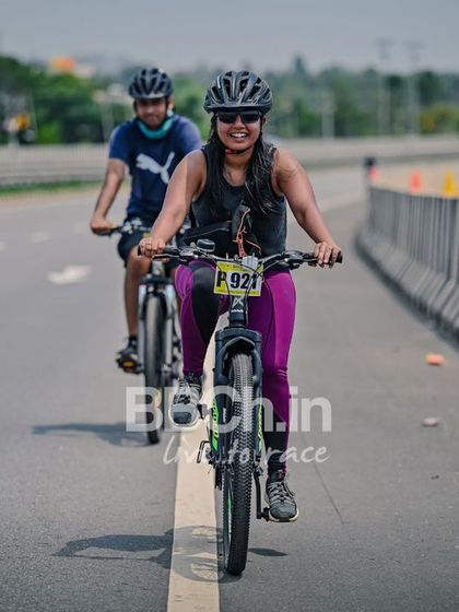 Two pioneer category riders, enjoying their first taste of competitive racing.