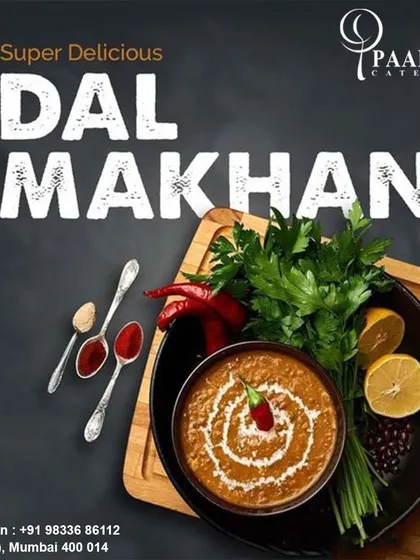 Our Dal Makhani is slow-cooked to perfection, resulting in a creamy, buttery, and deeply flavorful lentil dish that is a favorite at every event we cater.