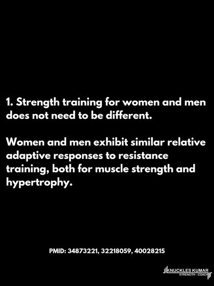 Ladies, you do not need a different approach to training. Women and men exhibit similar relative adaptive responses to resistance training. The principles of building strength and muscle are universal.