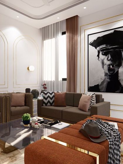 Drishtikone Design - Interior Design & Turnkey Execution Living & Dining: The Heart of the Home photo 30