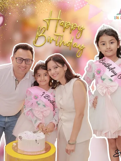 The best birthday moments are made here! We love seeing happy families celebrate together, complete with a beautiful cake and birthday sashes for the little stars of the show. 🎂