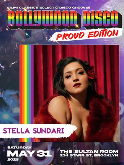 Highlighting performer Stella Sundari for the Proud Edition. I curate my events to include a variety of performance styles, from burlesque to ritual glamour, to create a rich and liberatory experience.