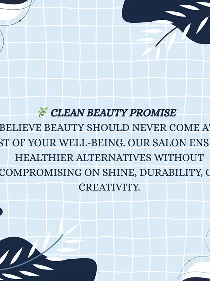 My clean beauty promise is simple: I believe beauty should never come at the cost of your well-being. For all my services, especially for delicate areas like your eyes, I only use products that are safe, gentle, and high-quality.