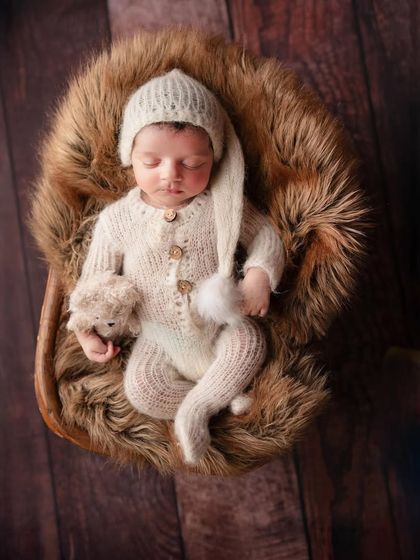 The sweetest little boy has my heart. A classic portrait using earthy tones and natural textures to create a warm and cozy feel.