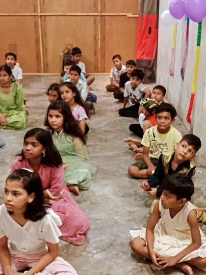 A candid shot of the students during the celebration. They are the heart and soul of this academy.