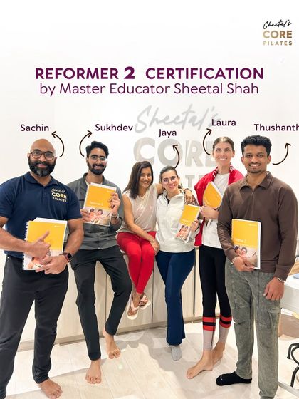 Congratulations to the graduates of my Reformer 2 Certification course. These dedicated instructors have deepened their understanding of the Pilates method and are ready to apply their advanced skills.