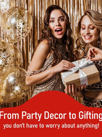 From setting the scene with party decor to providing the perfect gifts, we are your one-stop shop. Let us help you handle all the details so you can focus on celebrating.