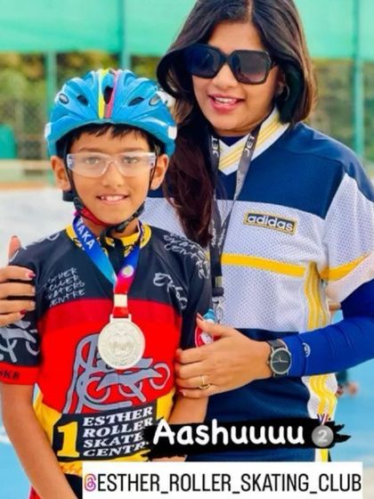 A big cheer for Aashuu after his win at the 2nd Karnataka State ranking championship. His smile says it all.