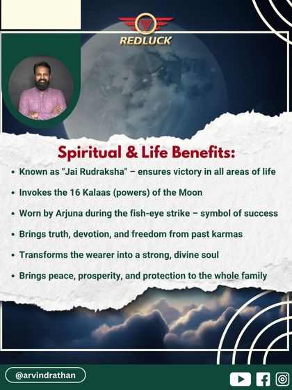 Arvind Rathan - Personalized Spiritual Remedies Personalized Rudraksha Recommendations photo 88