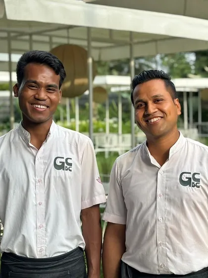My team members, Kapil and Zakir, are always happy to see you. Their positive energy is infectious.