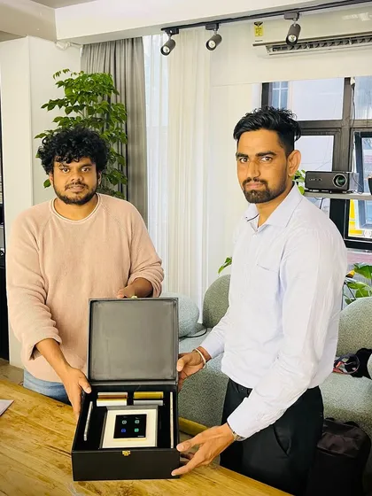 Innovation meets inspiration. Sharing our latest WiFi Keypads with Architect Kritika of Speckle Interiors, who brings modern spaces to life in Bangalore.
