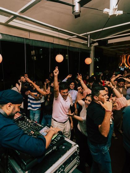 A duplicate of 124, showcasing the high-energy Bollywood night at Badmaash.