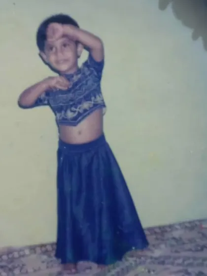Here is where it all started. A photo of me at four years old, already striking a dance pose. I have loved moving to the music for as long as I can remember.