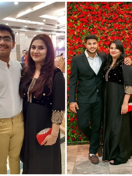 A fantastic two month transformation. This client's dedication to the customized meal plan resulted in significant weight and inch loss, proving that consistent, healthy eating delivers real results.