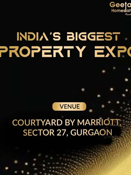 Mark your calendars for India's Biggest Property Expo at the Courtyard by Marriott, Gurgaon. This is where opportunities are born and investments are secured.