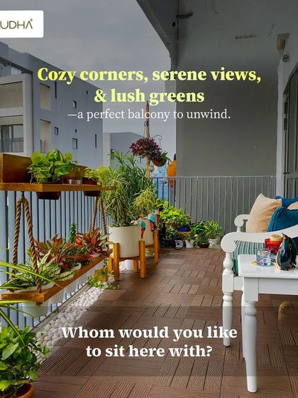 Paudha - Outdoor Space Design & Transformation Balcony Gardens & Cozy Nooks photo 19