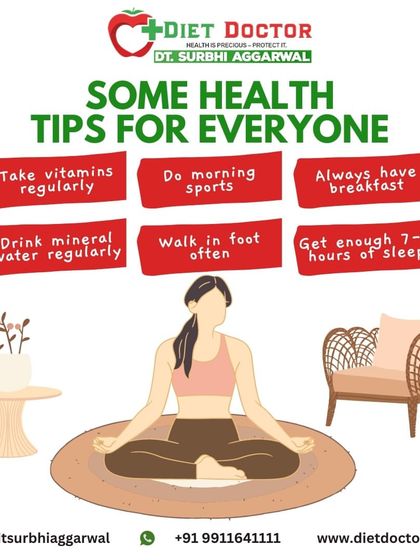 Here are some essential health tips for everyone. Taking vitamins, doing morning sports, and getting 7-8 hours of sleep are small changes that contribute to a larger, healthier lifestyle.