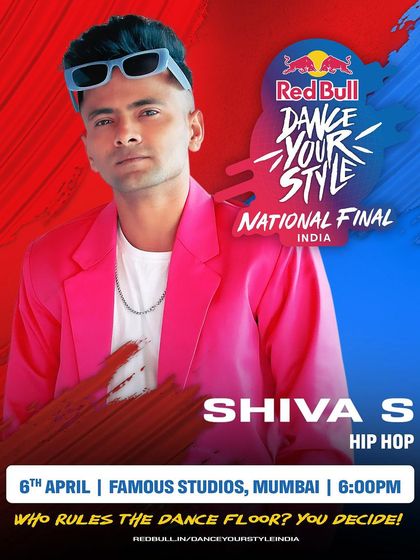 Announcing our instructor Shiva's participation in the Red Bull DYS India Final, representing South India.
