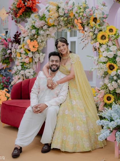 Vibrant Haldi & Mehendi Moments photo 31